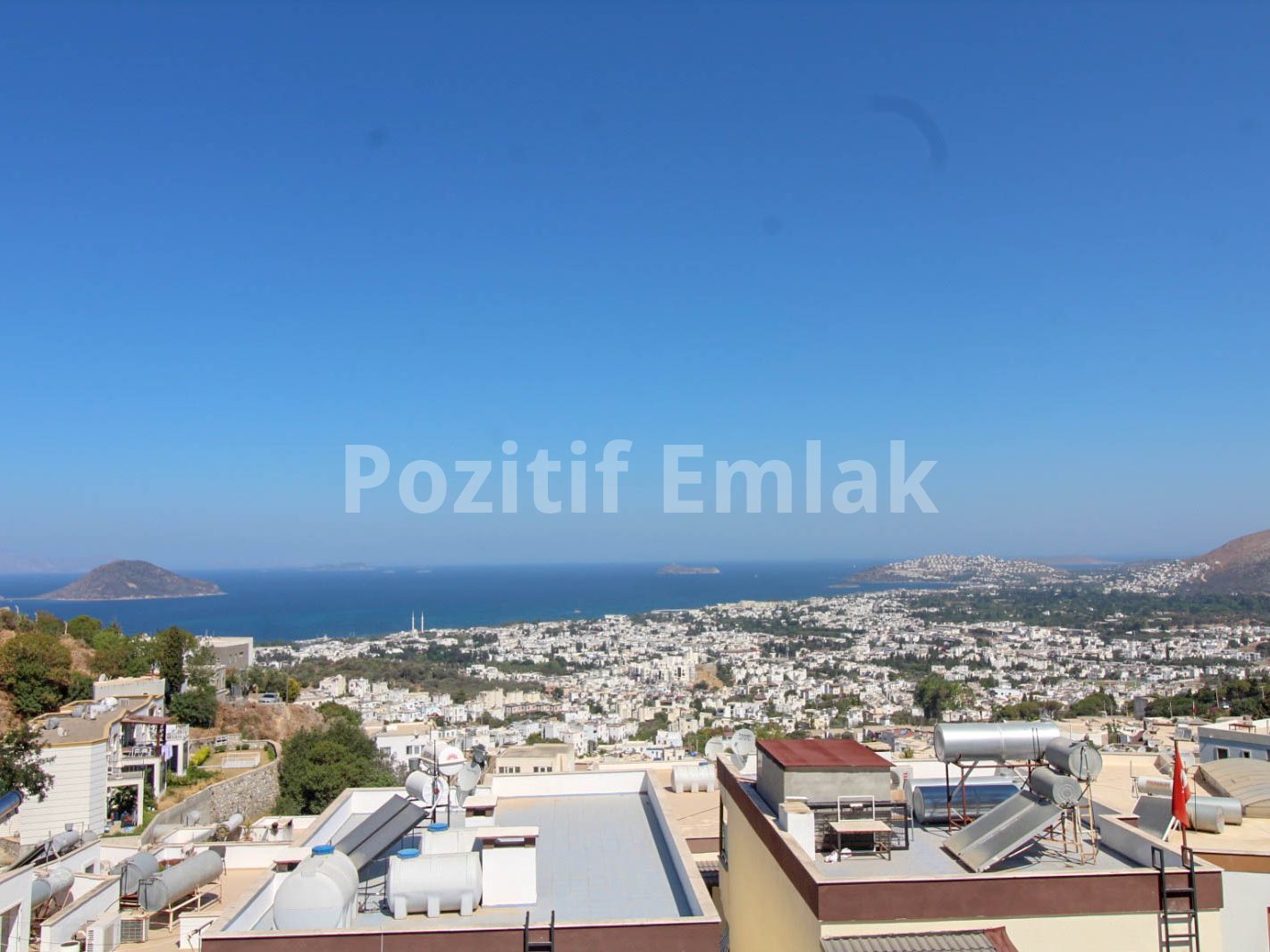 Turgutreis Karabağ'da 3+1 Deniz Manzaralı Daire