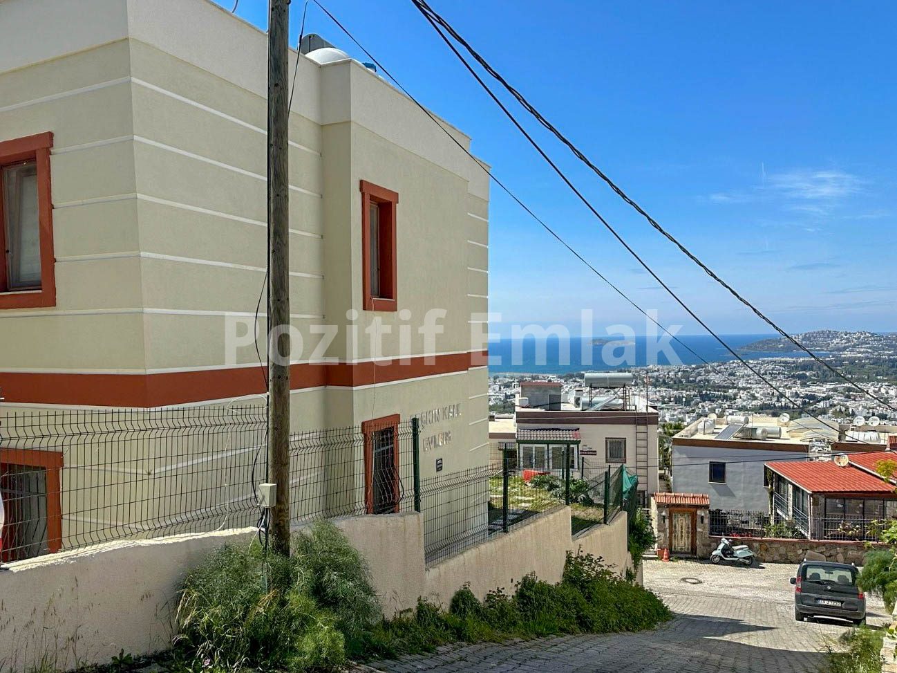 Turgutreis Karabağ'da 3+1 Deniz Manzaralı Daire