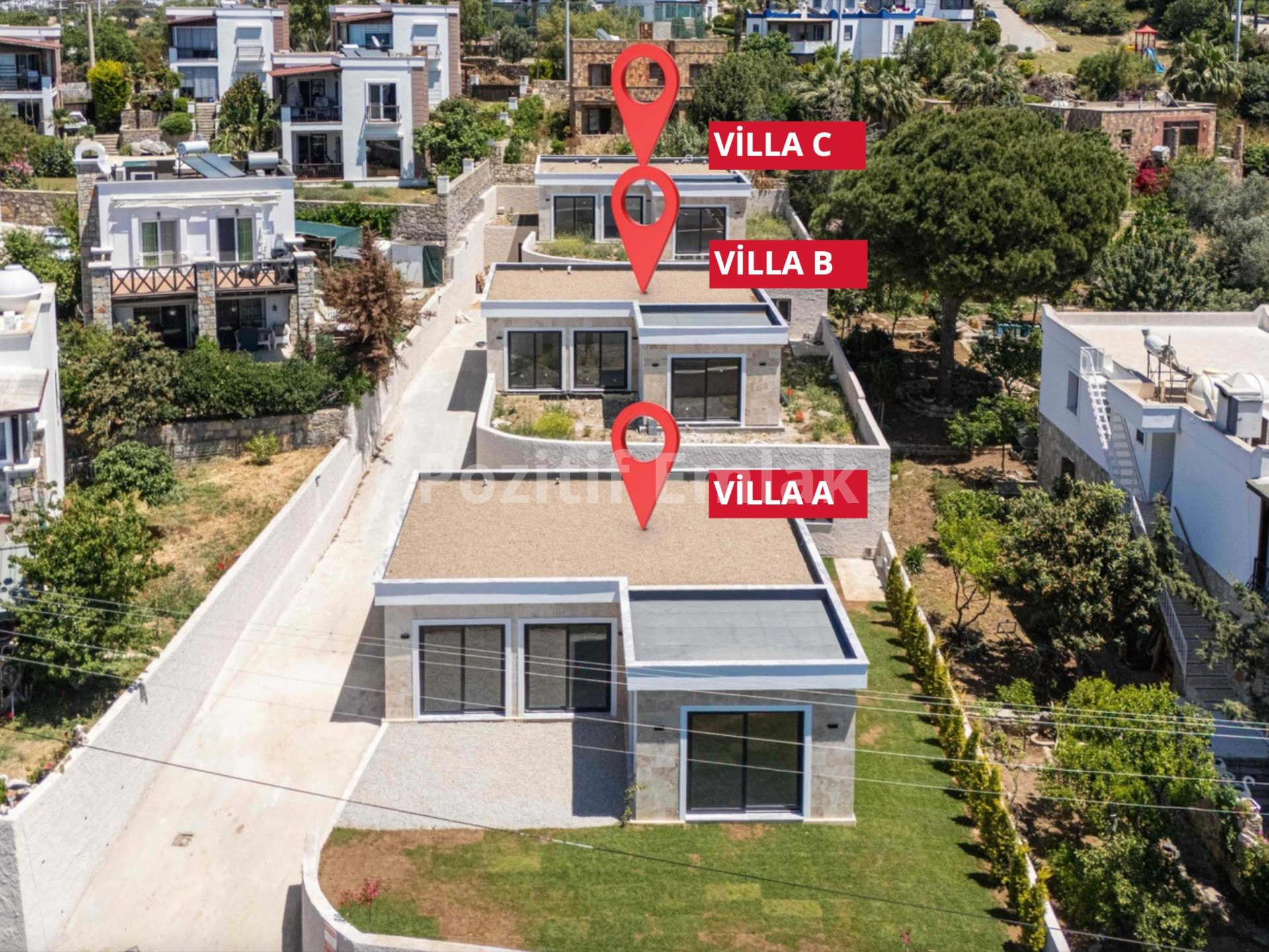 Bodrum Kadıkalesi'nde Harika Konumlu Müstakil Bahçeli Tek Katlı Villa