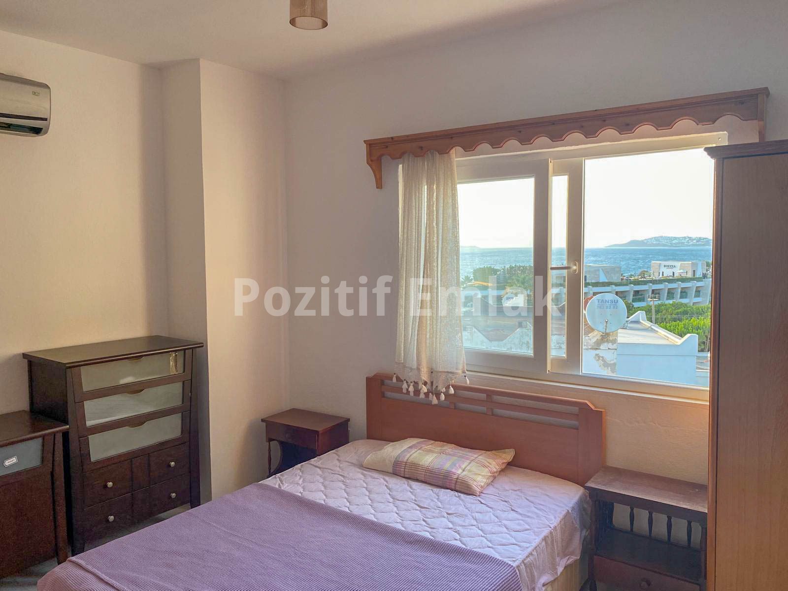 Turgutreis Swiss Otel Arkası 2+1 Deniz Manzaralı Dubleks