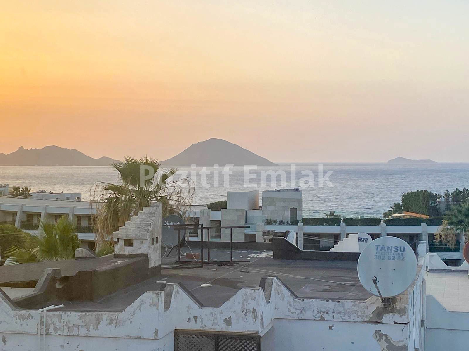 Turgutreis Swiss Otel Arkası 2+1 Deniz Manzaralı Dubleks