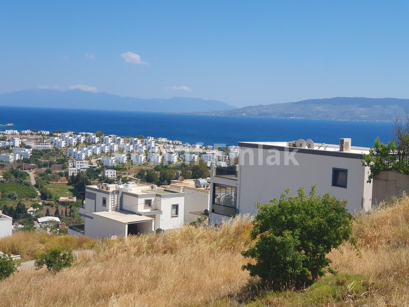 Bodrum Akyarlar'da Deniz Manzaralı Parsel