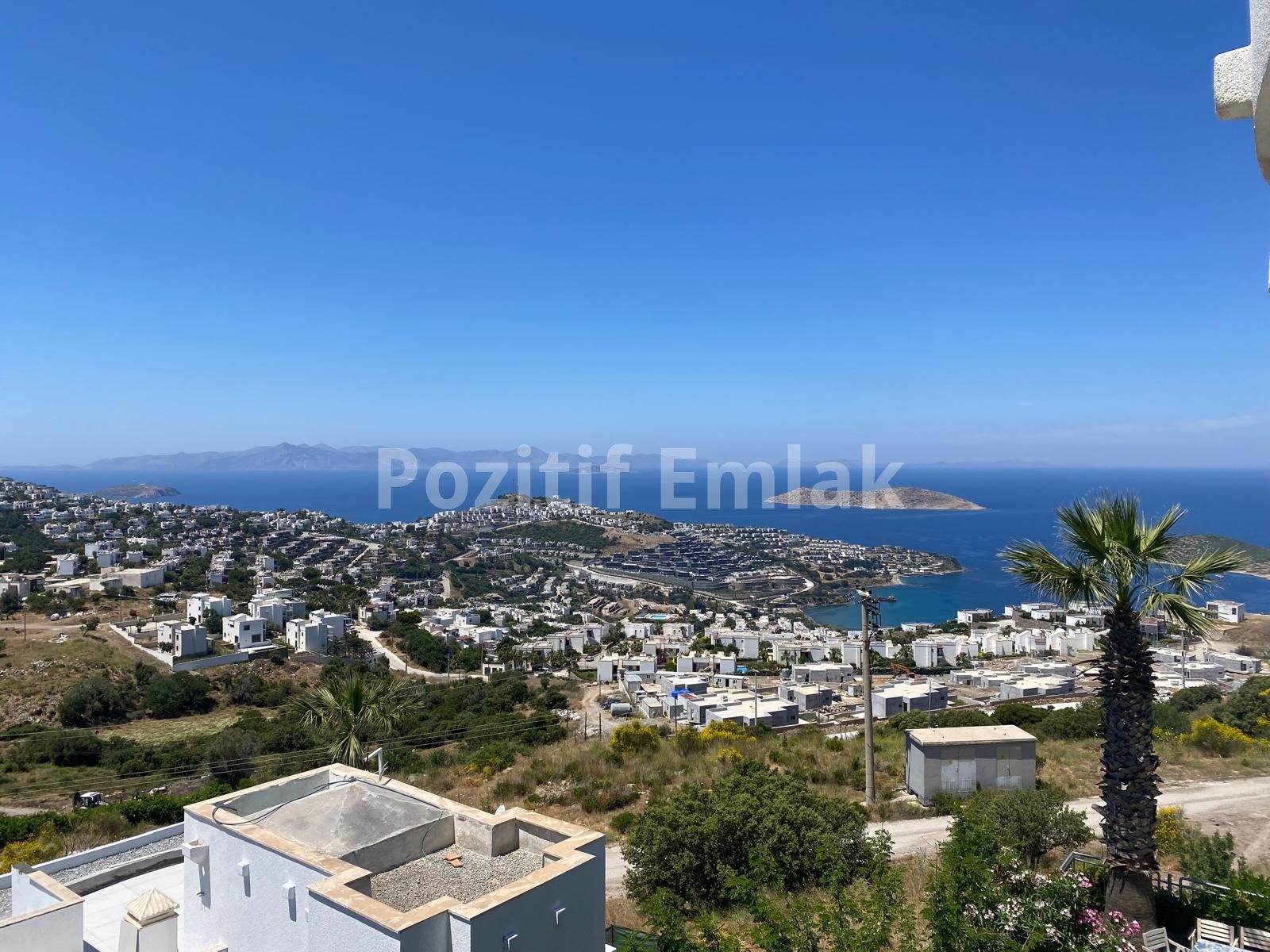 Bodrum Yalıkavak'ta Deniz Manzaralı Daire