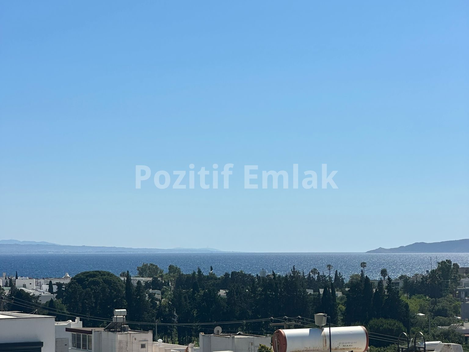 Bodrum Akyarlar'da Site içi Deniz Manzaralı Daire