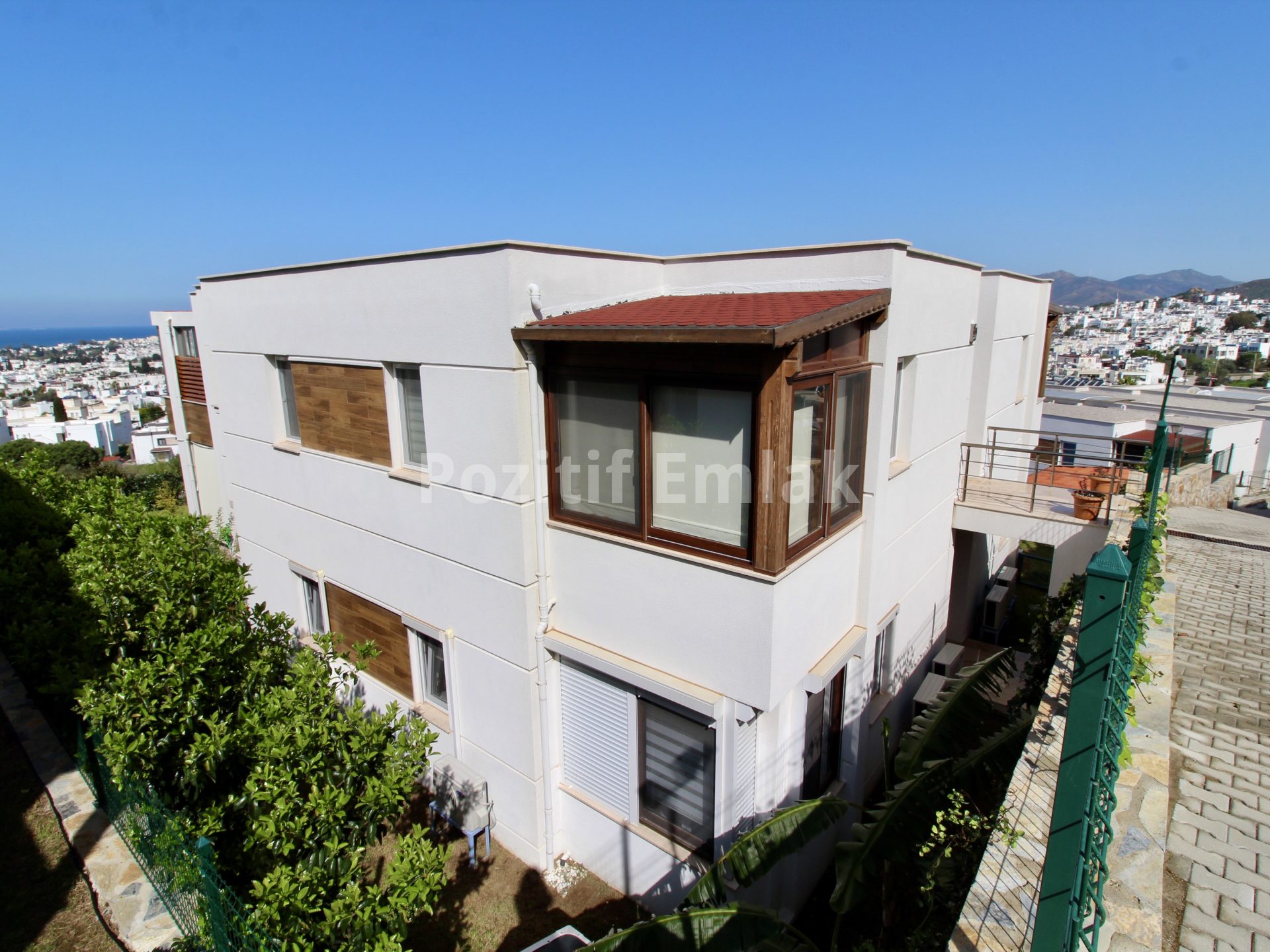 Turgutreis Karabağ'da Elit Site içinde Deniz Manzaralı 3+1